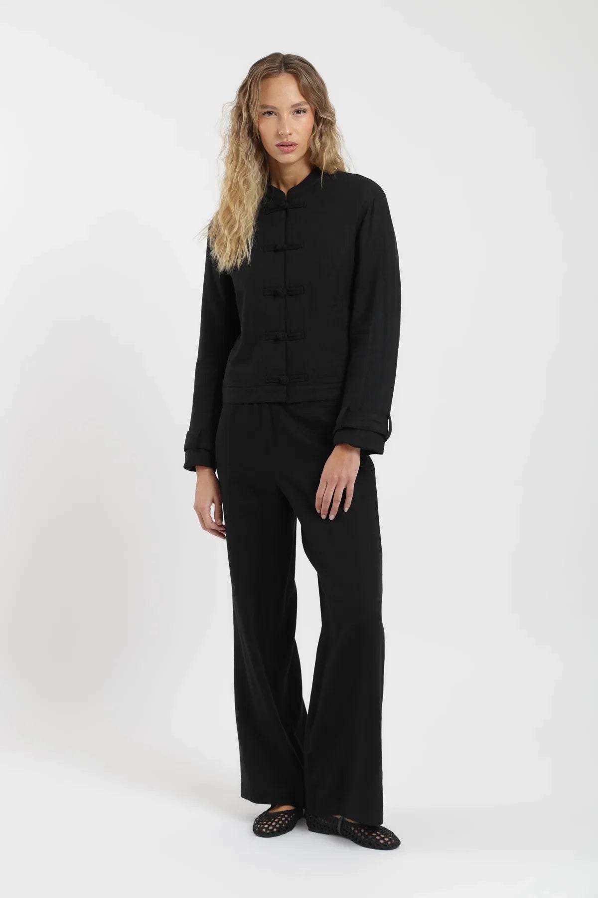 Chaqueta mujer Loto negro Froens