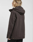 Chaqueta mujer Niebla café
