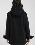 Chaqueta mujer Niebla negro - Algodón orgánico - Frøens
