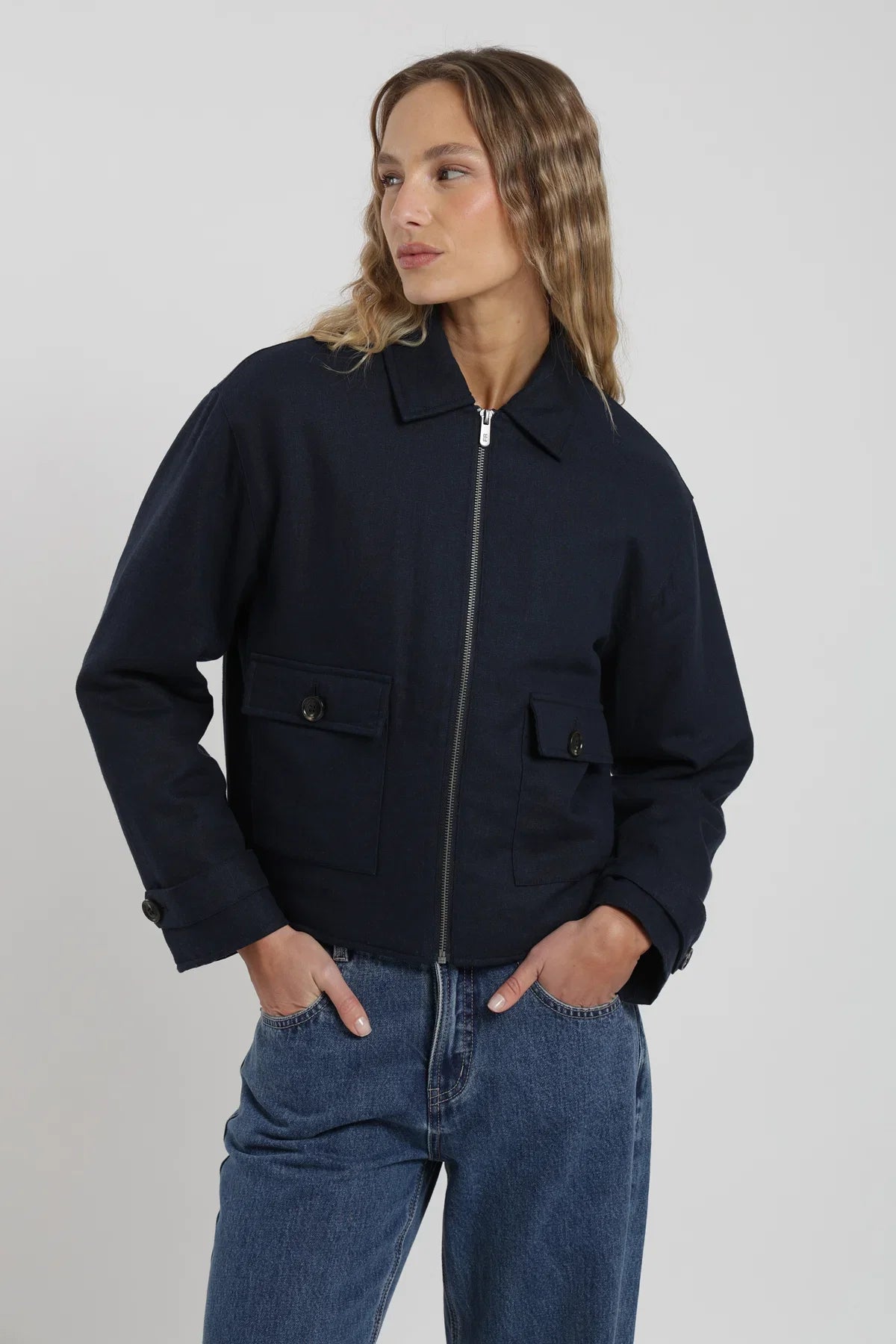 Chaqueta mujer Orquidea azul Froens
