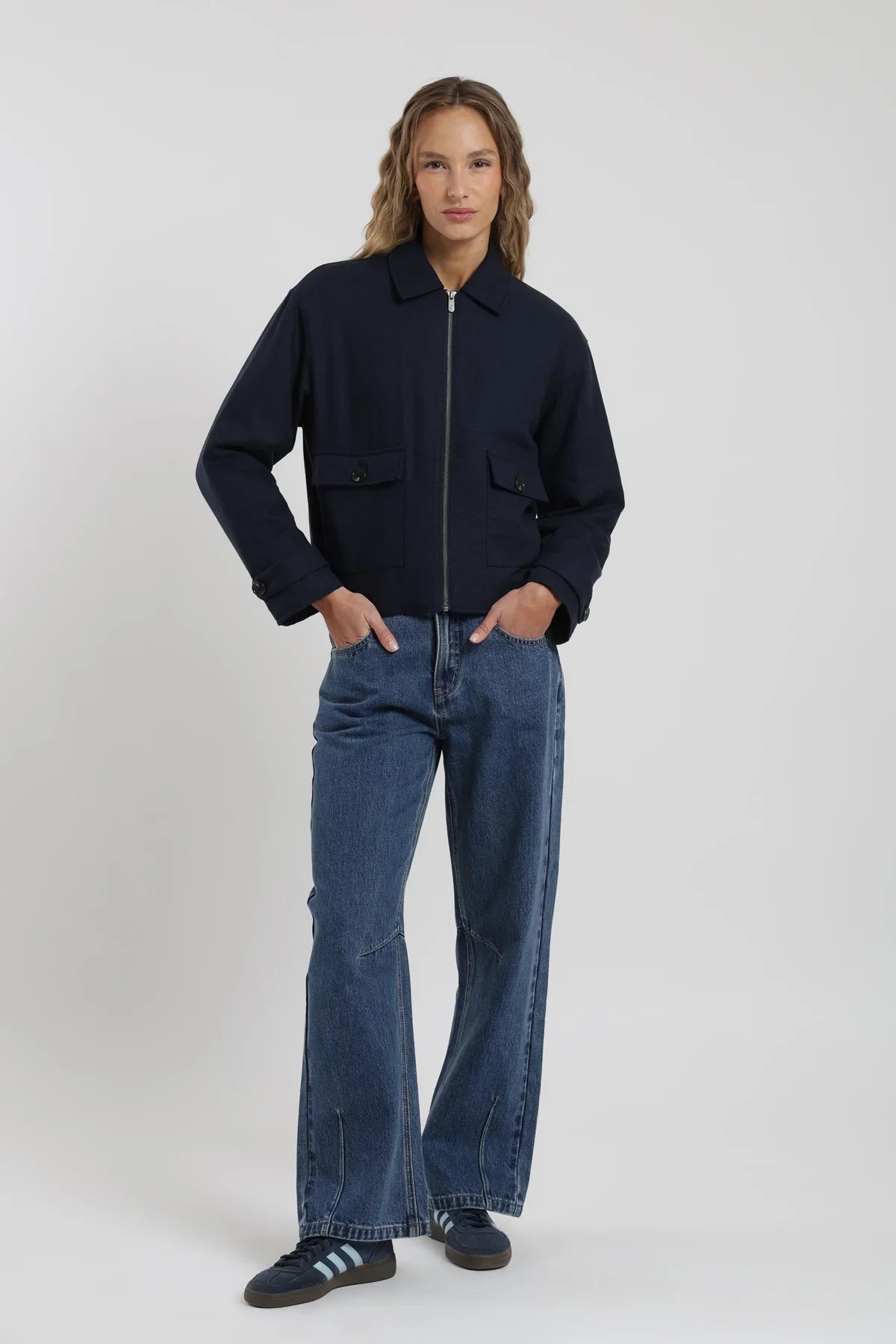 Chaqueta mujer Orquidea azul Froens