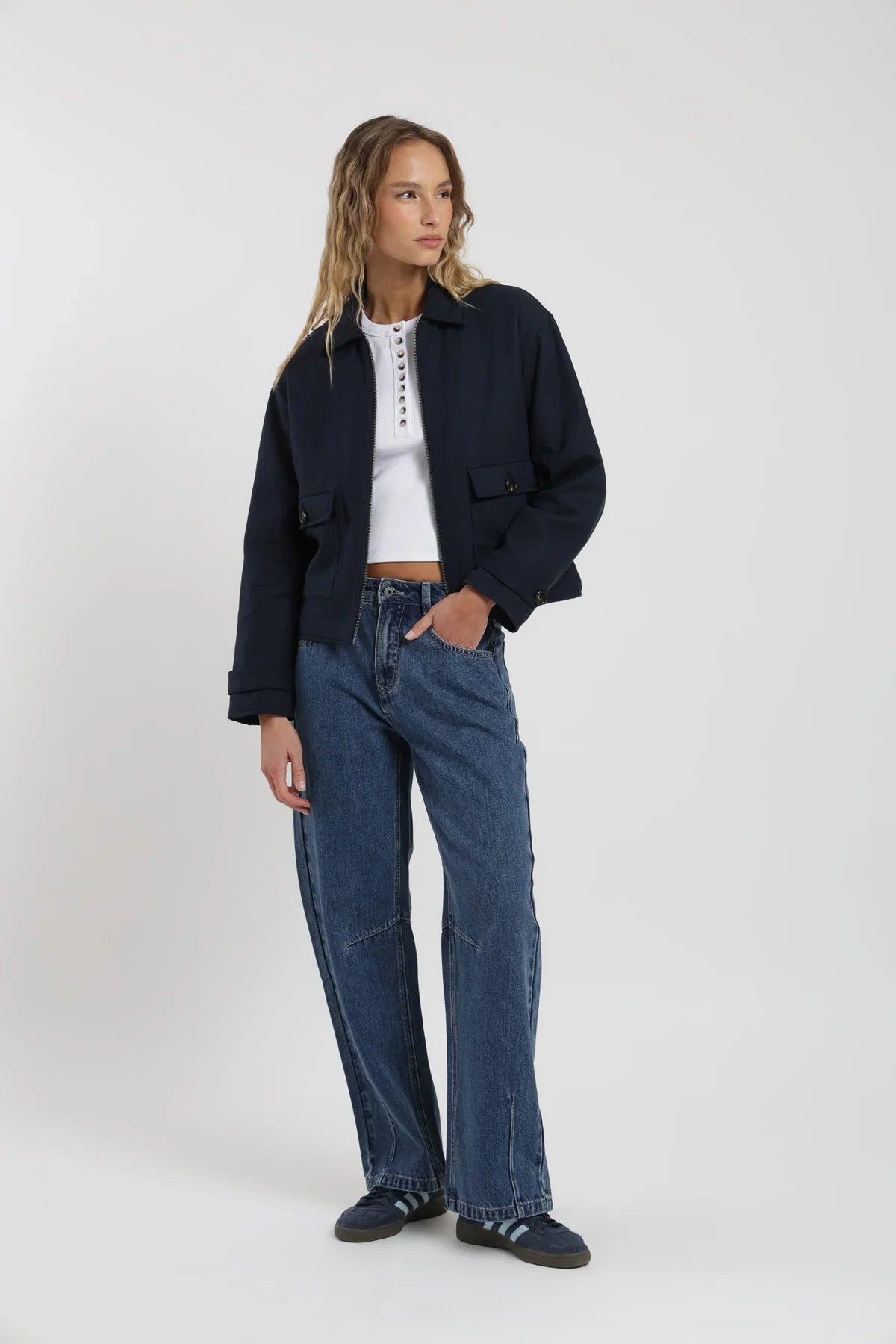 Chaqueta mujer Orquidea azul Froens