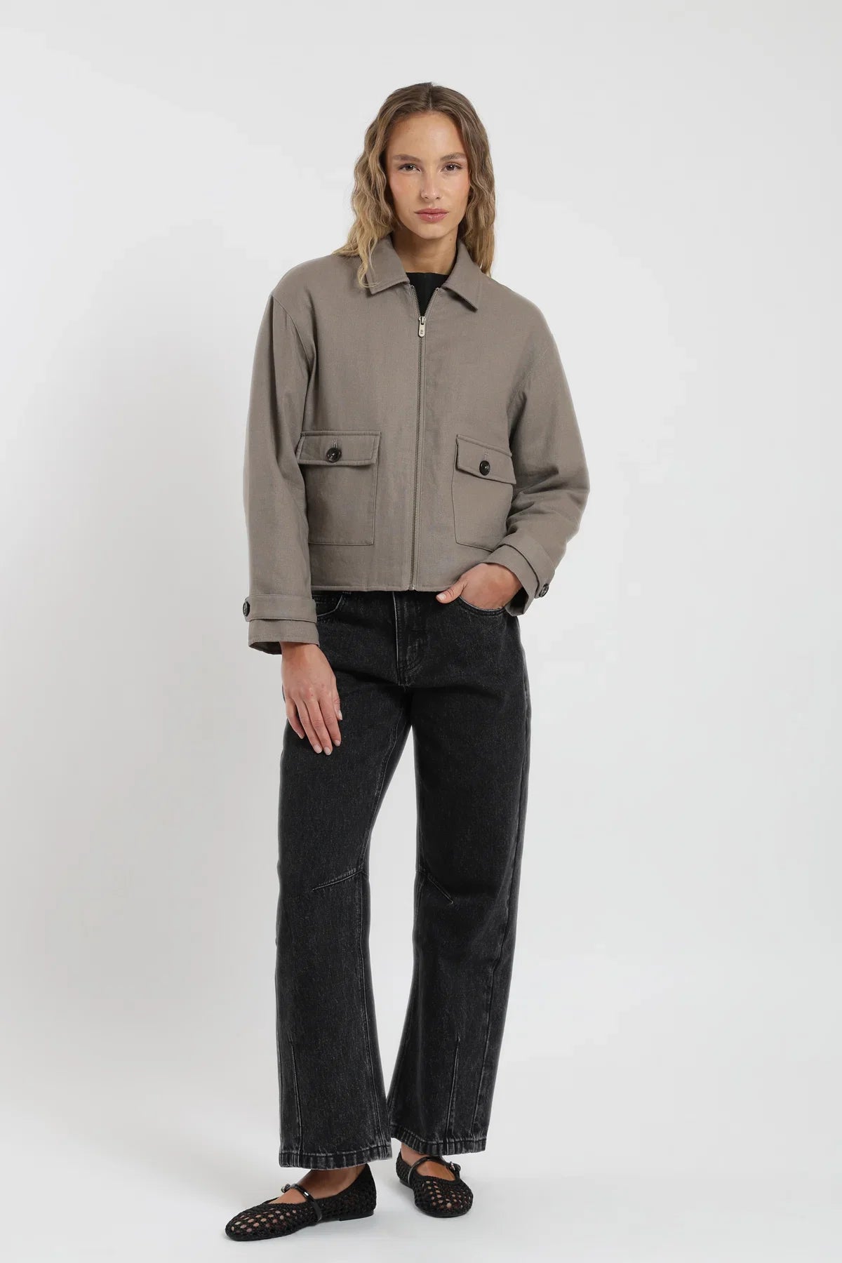 Chaqueta mujer Orquidea moca Froens