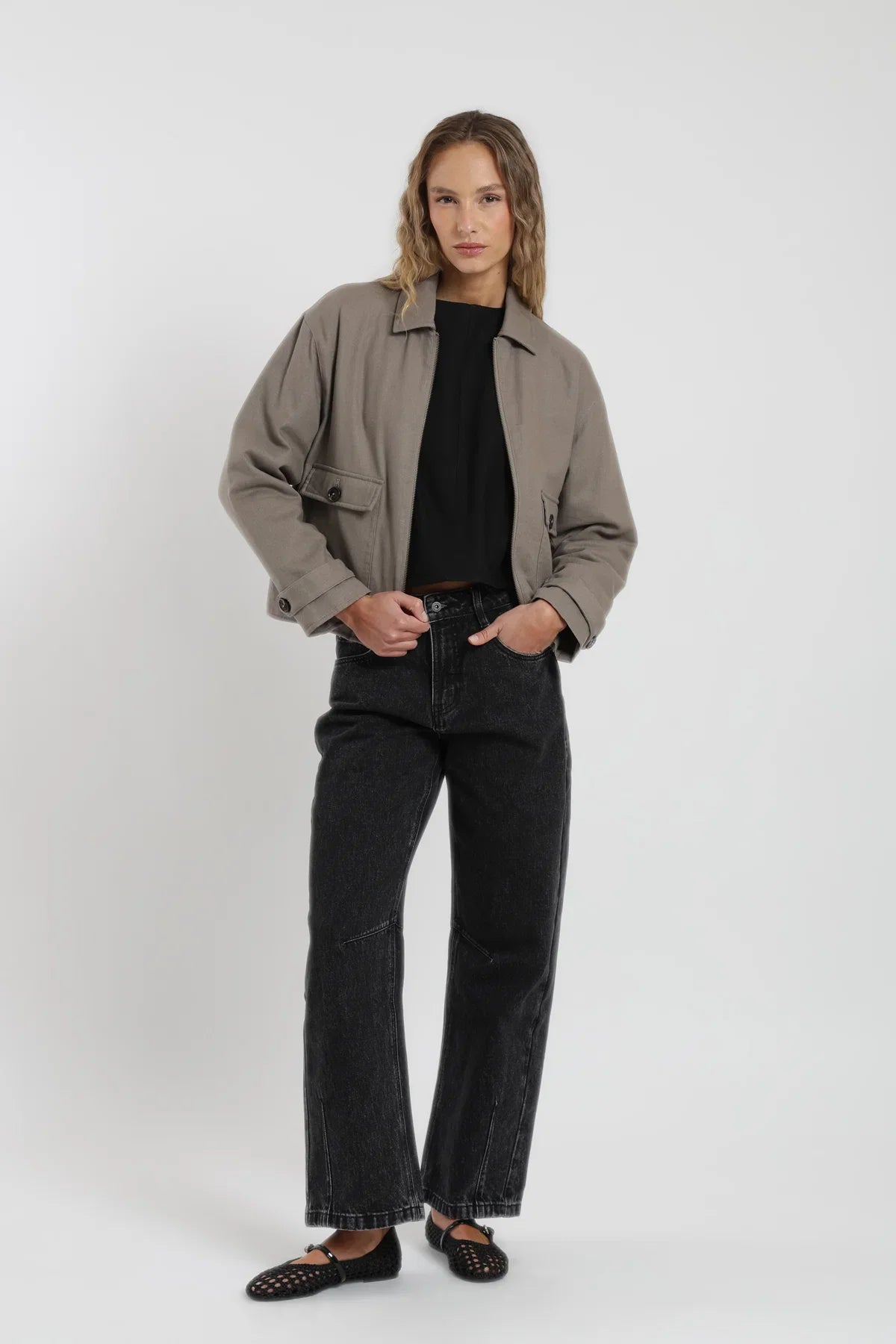 Chaqueta mujer Orquidea moca Froens