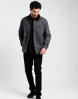 Chaqueta hombre Península waxed negro