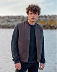 Chaqueta sin mangas hombre Fresno café - Algodón orgánico - Frøens