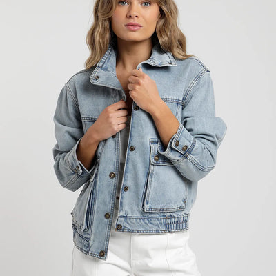 Chaqueta mujer Silvestre azul