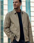 Label - Chaqueta hombre Oporto beige