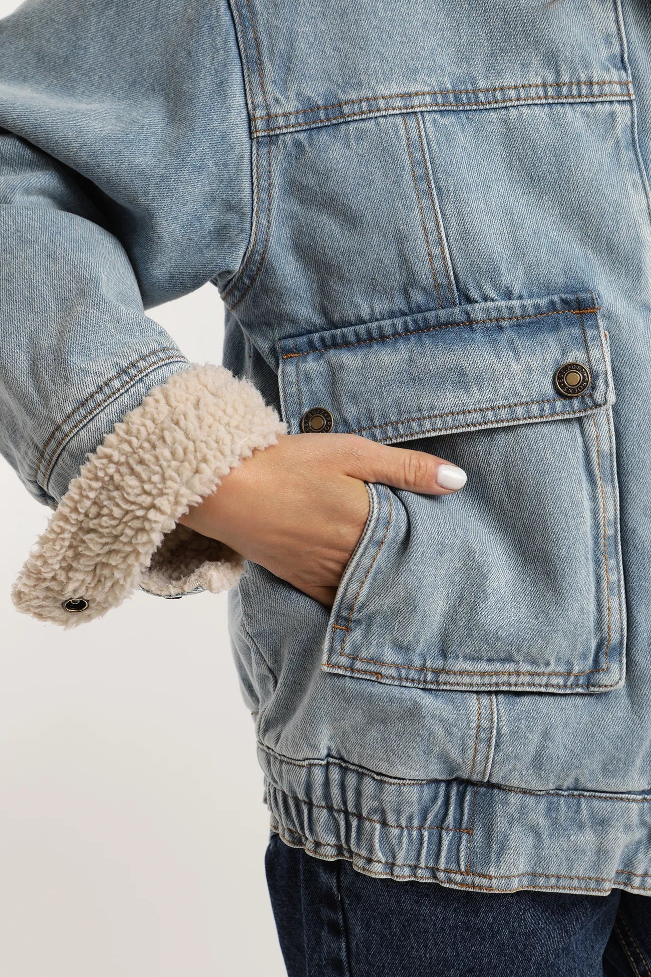 Chaqueta mujer Arrecife celeste - Frøens