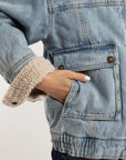 Chaqueta mujer Arrecife celeste - Frøens