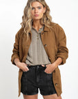 Chaqueta mujer Corales camel