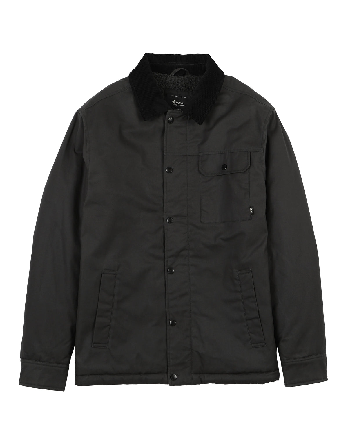 Chaqueta hombre Cali waxed grafito - Algodón orgánico - Frøens