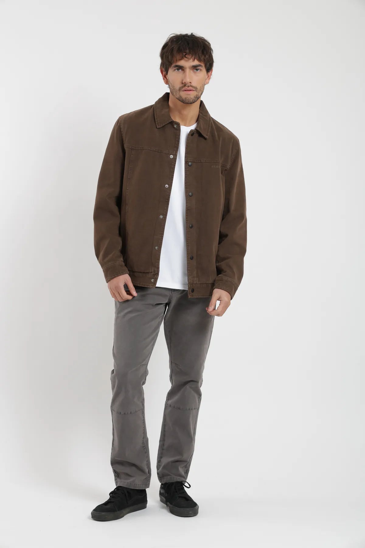 Chaqueta hombre Higuera café