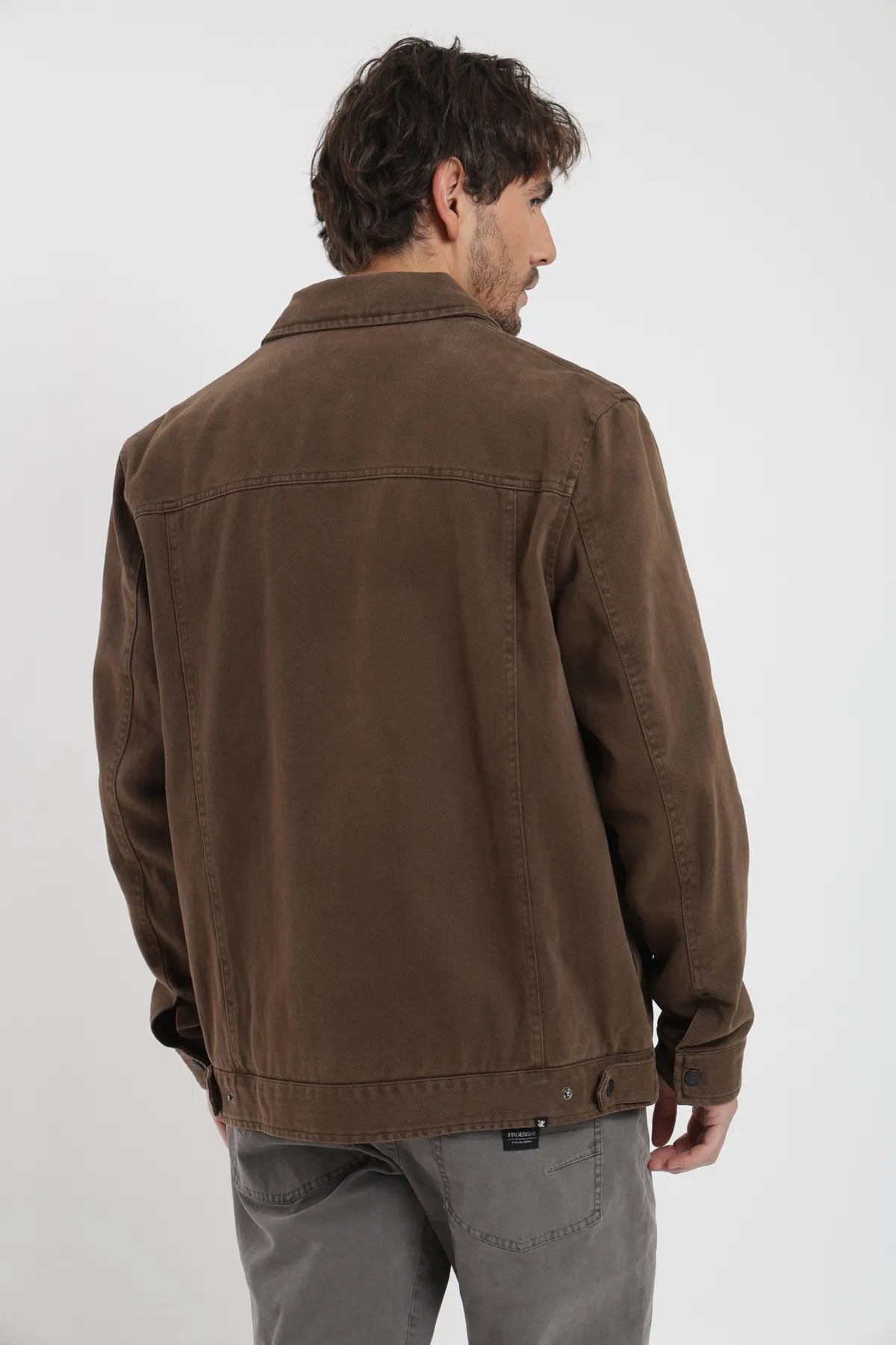 Chaqueta hombre Higuera café