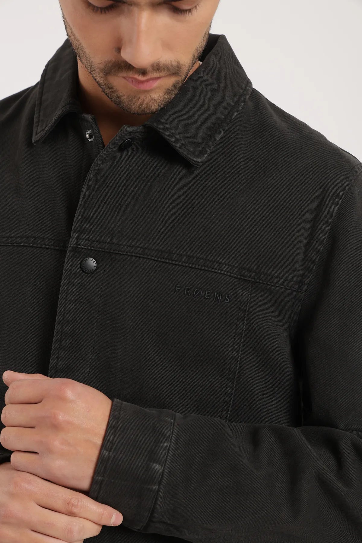 Chaqueta hombre Higuera negro