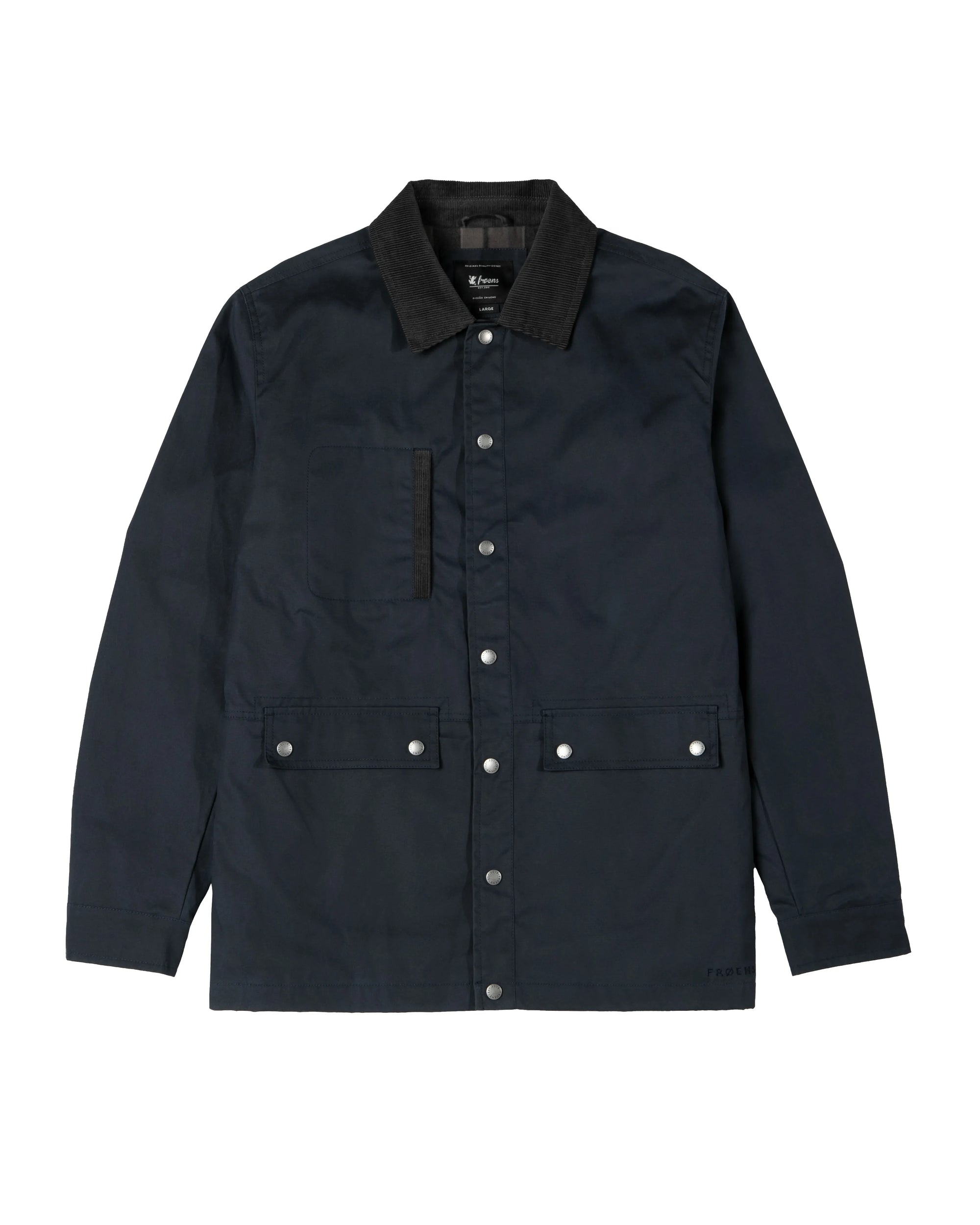 Chaqueta hombre Llanquihue waxed azul - Frøens