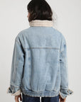 Chaqueta mujer Arrecife celeste - Frøens