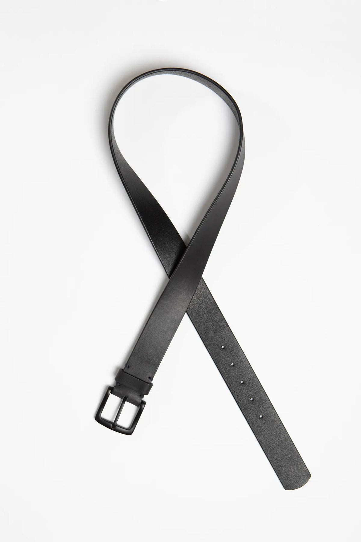 Cinturón cuero negro
