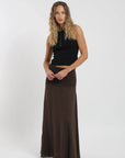 Falda larga Smock café Froens