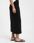 Falda larga Amber negro - Lino - Frøens