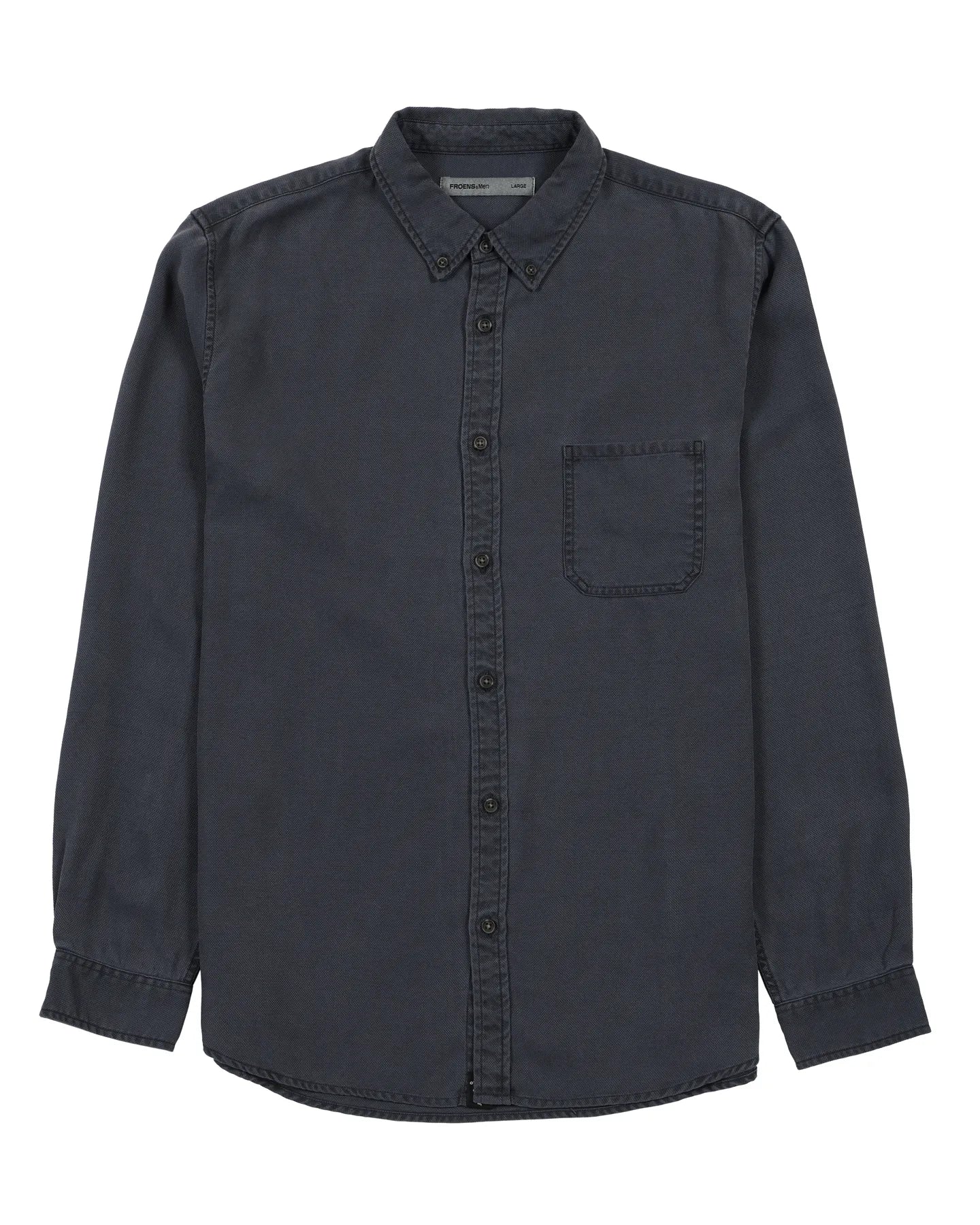Camisa manga larga Urban azul - Frøens