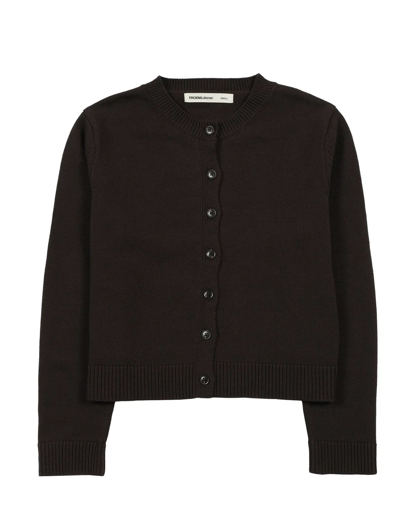 Cardigan mujer Natal café - Algodón orgánico - Frøens