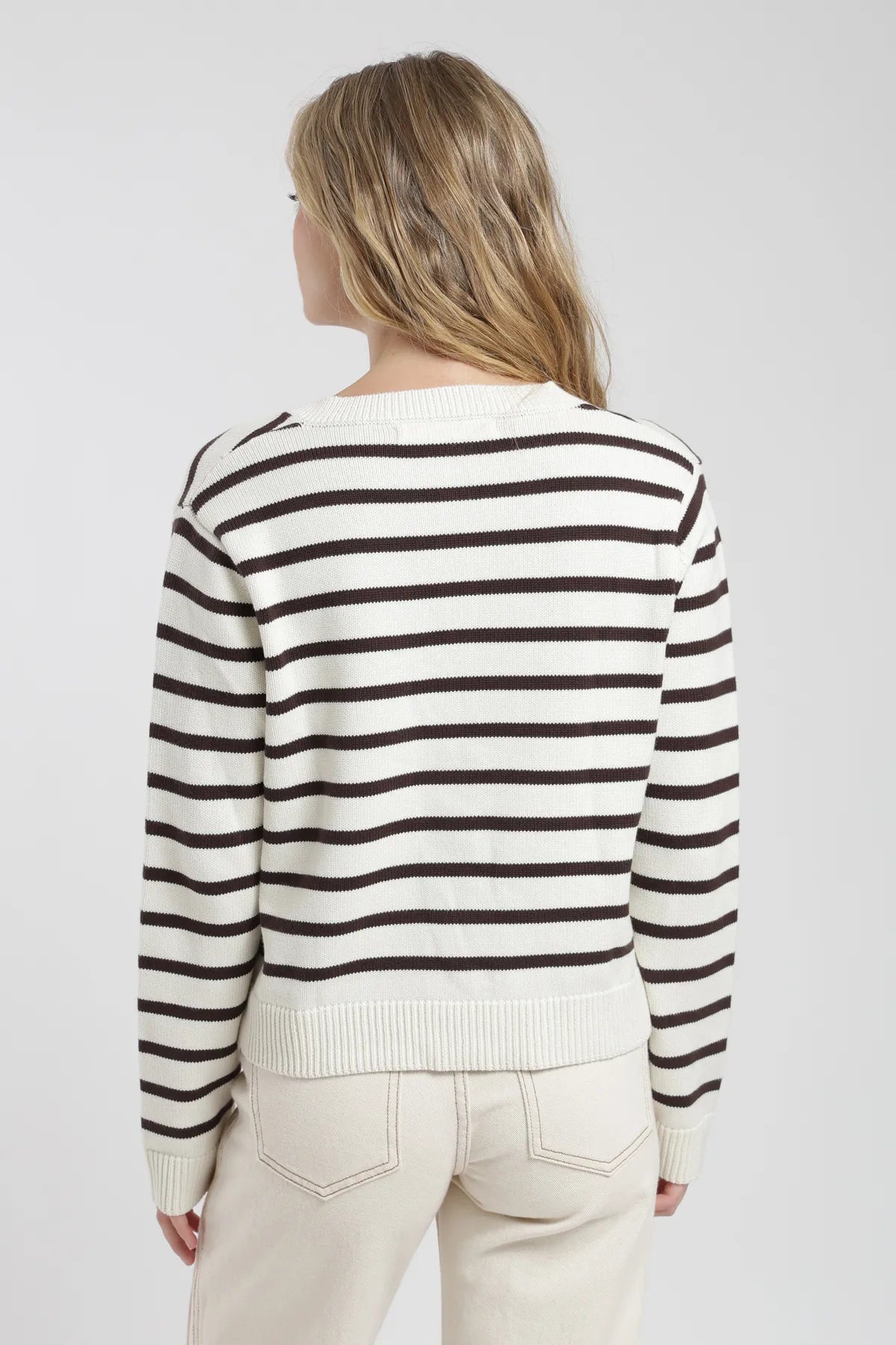 Cardigan mujer Natal crudo - Algodón orgánico - Frøens