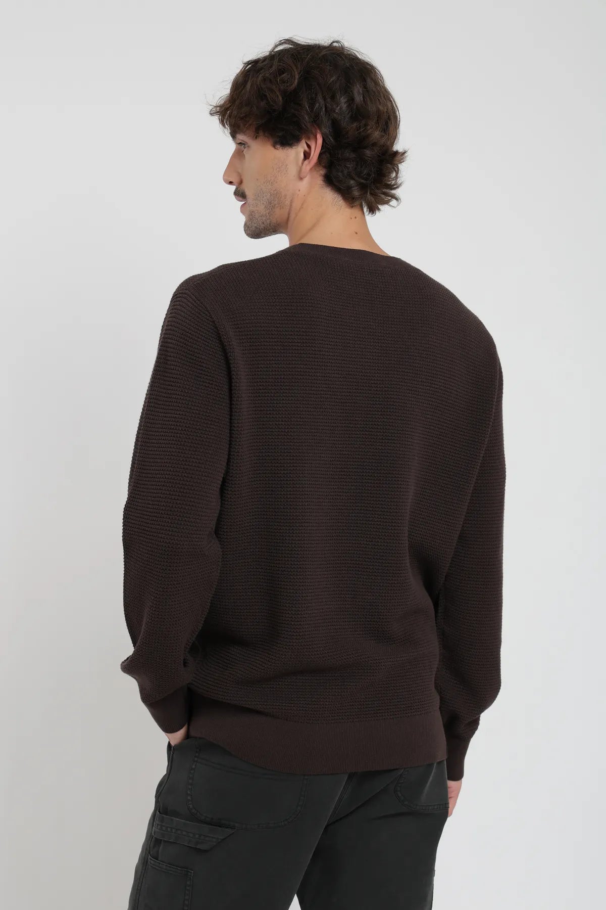 Chaleco hombre Maullín café - Frøens