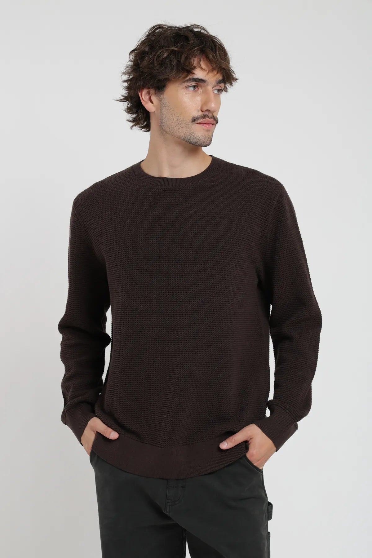 Chaleco hombre Maullín café - Frøens