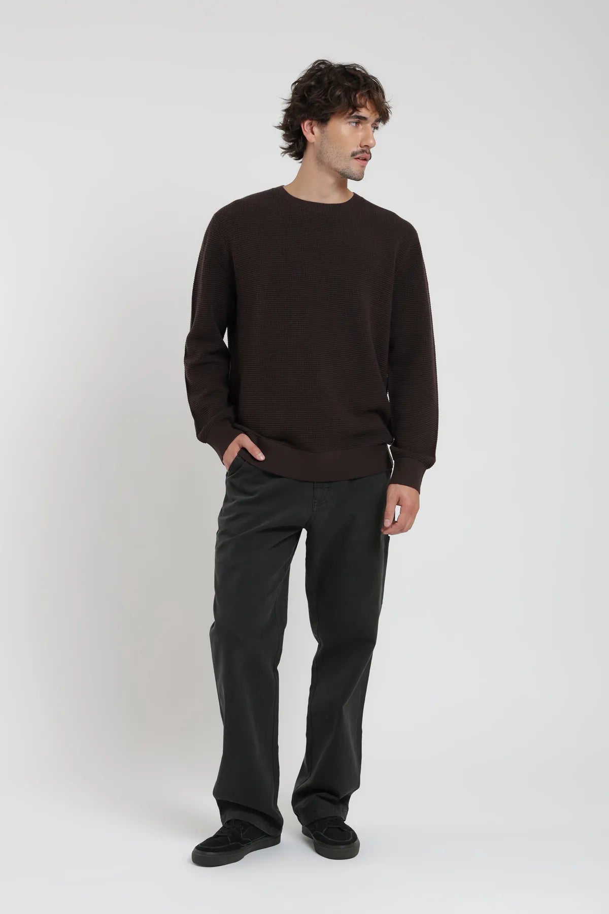 Chaleco hombre Maullín café - Frøens