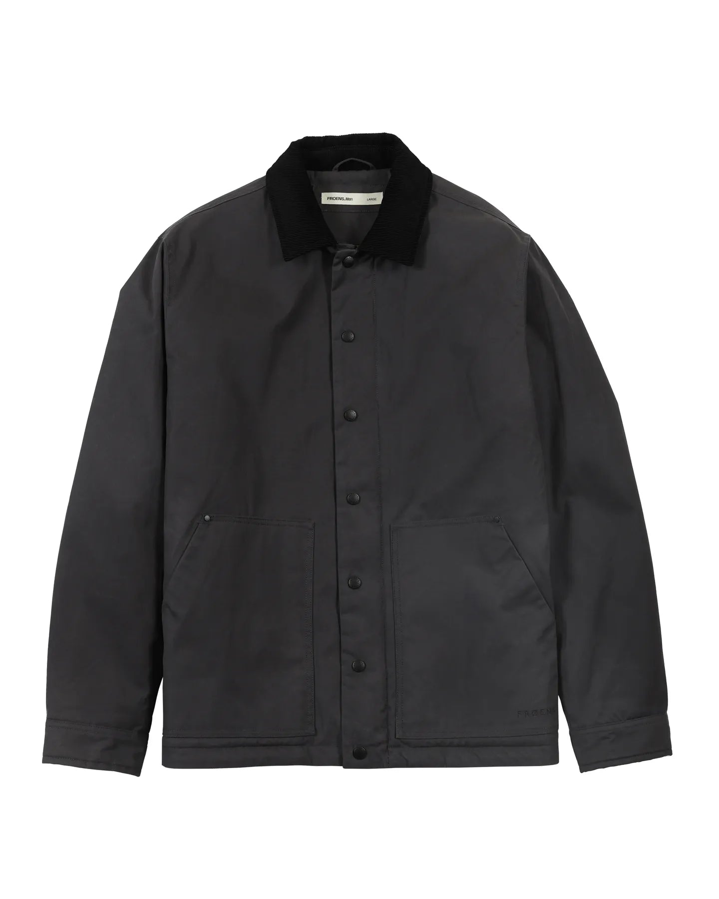 Chaqueta hombre Field grafito - Algodón orgánico - Frøens