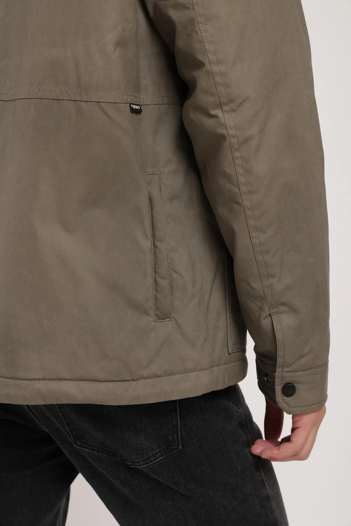 Chaqueta hombre Field olivo - Algodón orgánico - Frøens