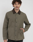 Chaqueta hombre Field olivo - Algodón orgánico - Frøens
