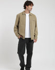 Chaqueta hombre Huasco beige - Algodón orgánico