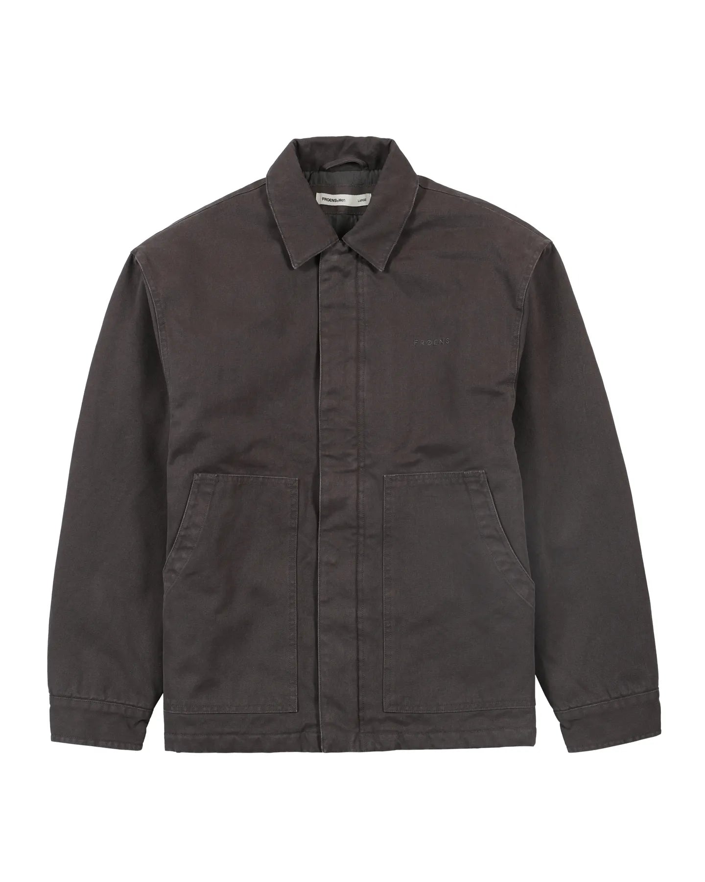 Chaqueta hombre Petrohué grafito - Algodón orgánico - Frøens