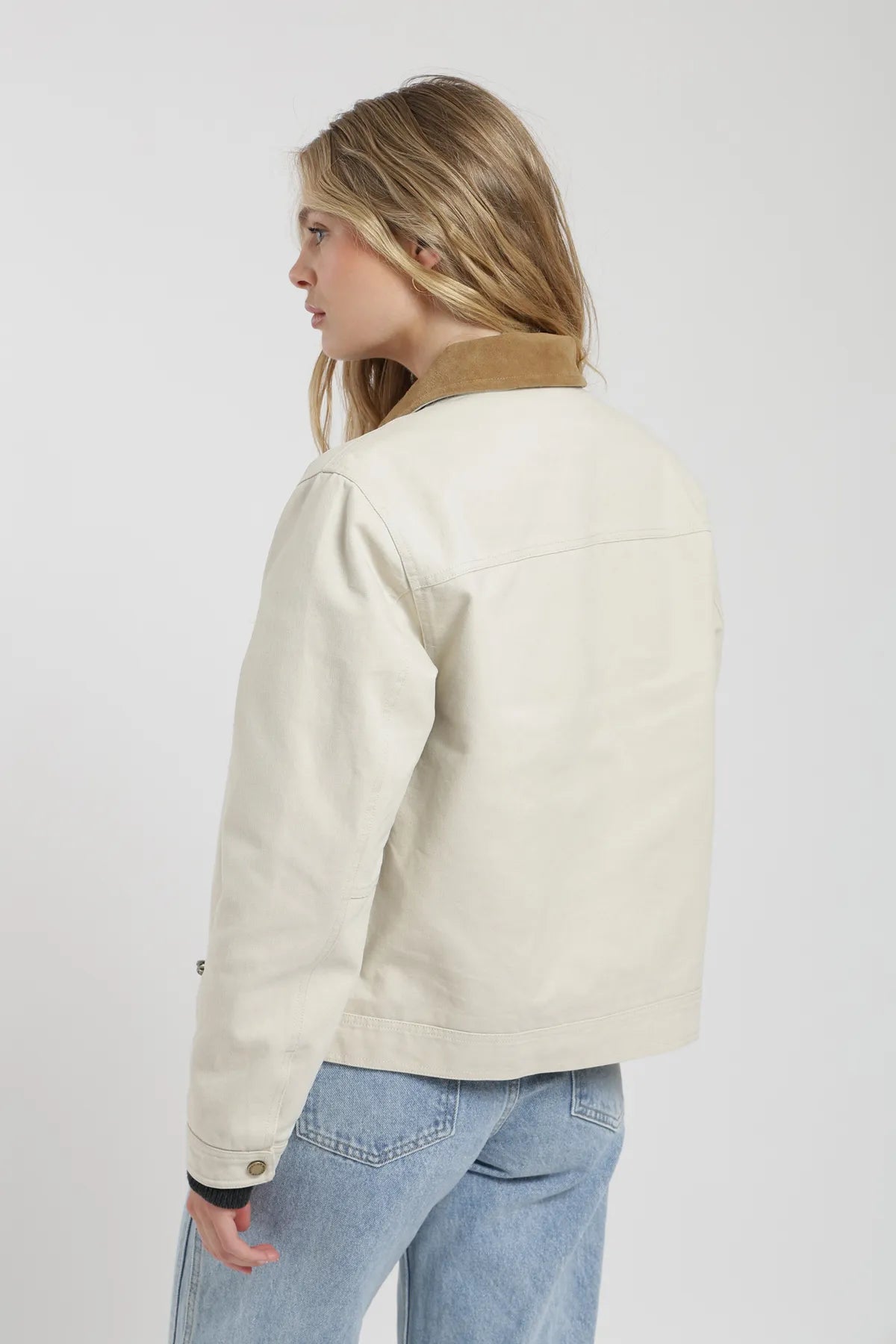 Chaqueta mujer Barn crudo - Algodón orgánico - Frøens