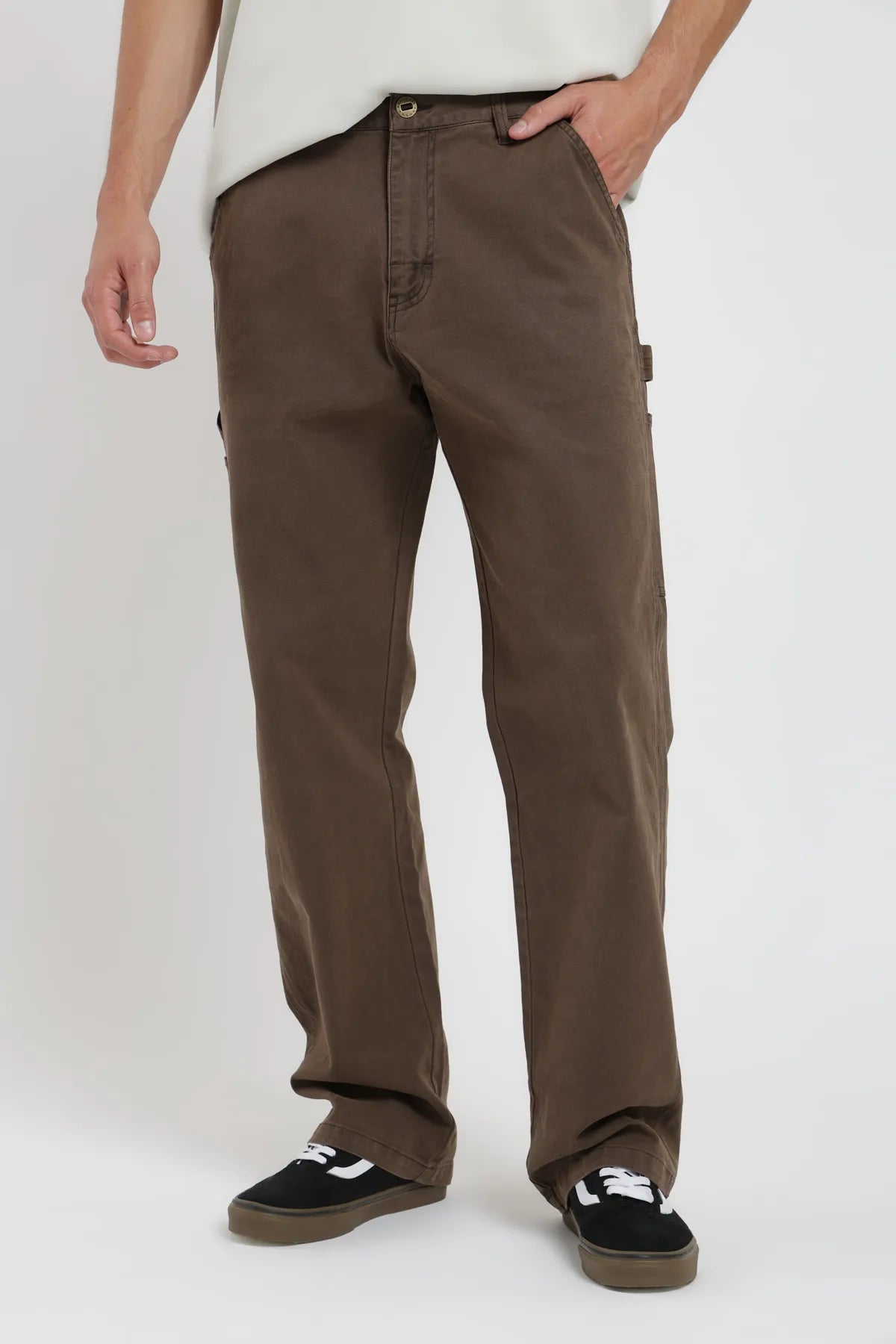 Pantalón hombre Craft café - Algodón orgánico - Frøens