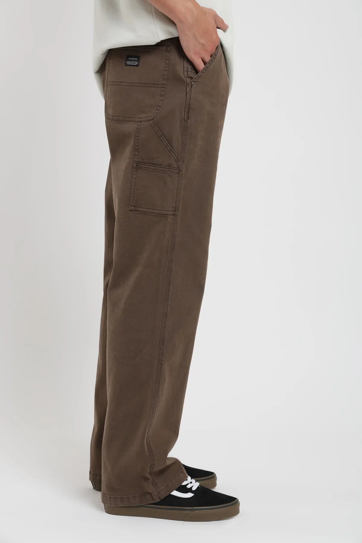 Pantalón hombre Craft café - Algodón orgánico - Frøens