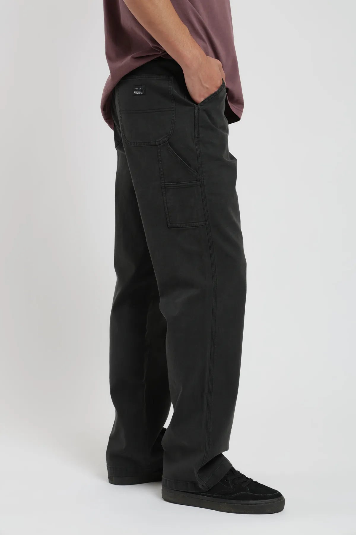 Pantalón hombre Craft negro - Algodón orgánico - Frøens