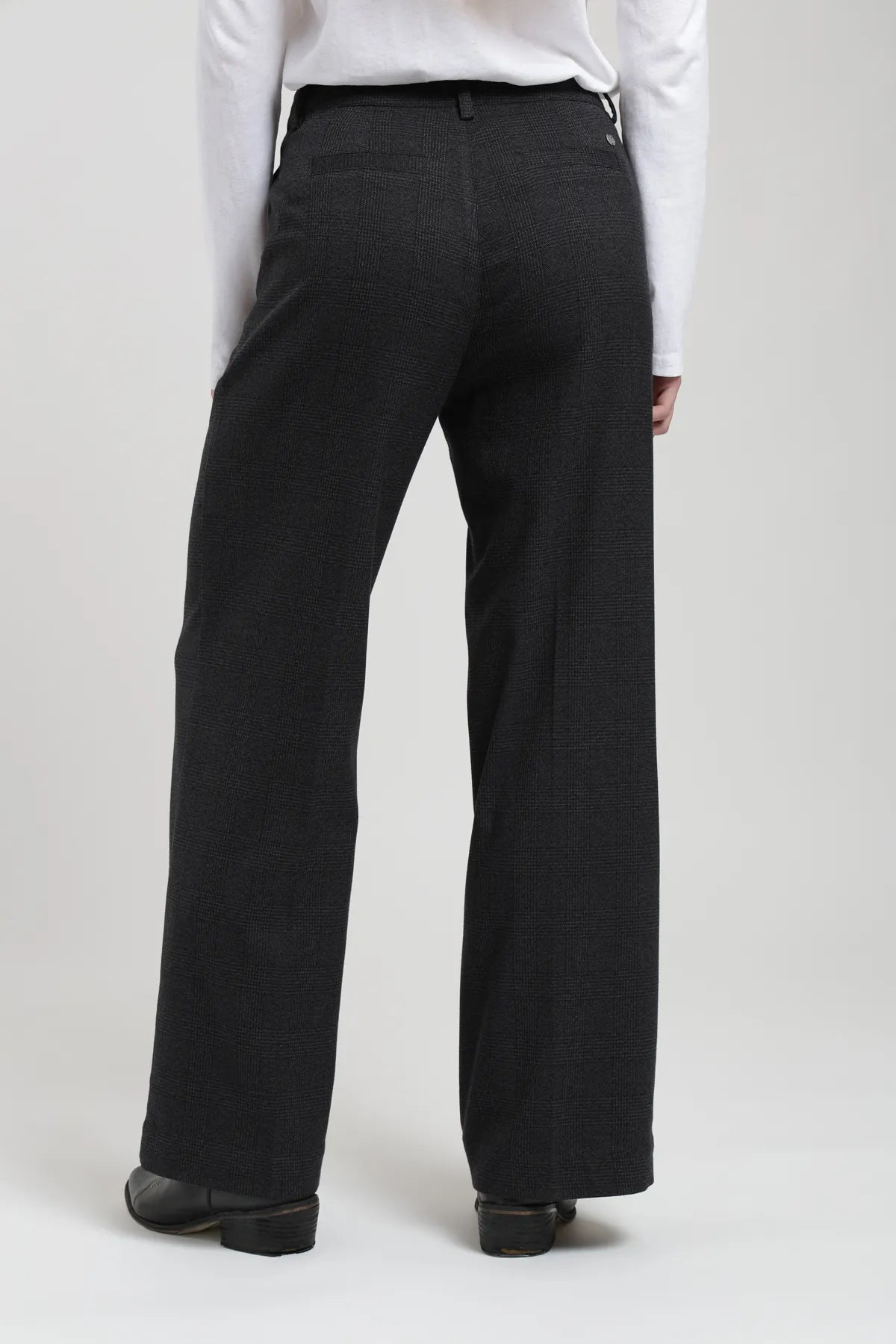 Pantalón mujer Moca grafito - Poliéster reciclado - Frøens