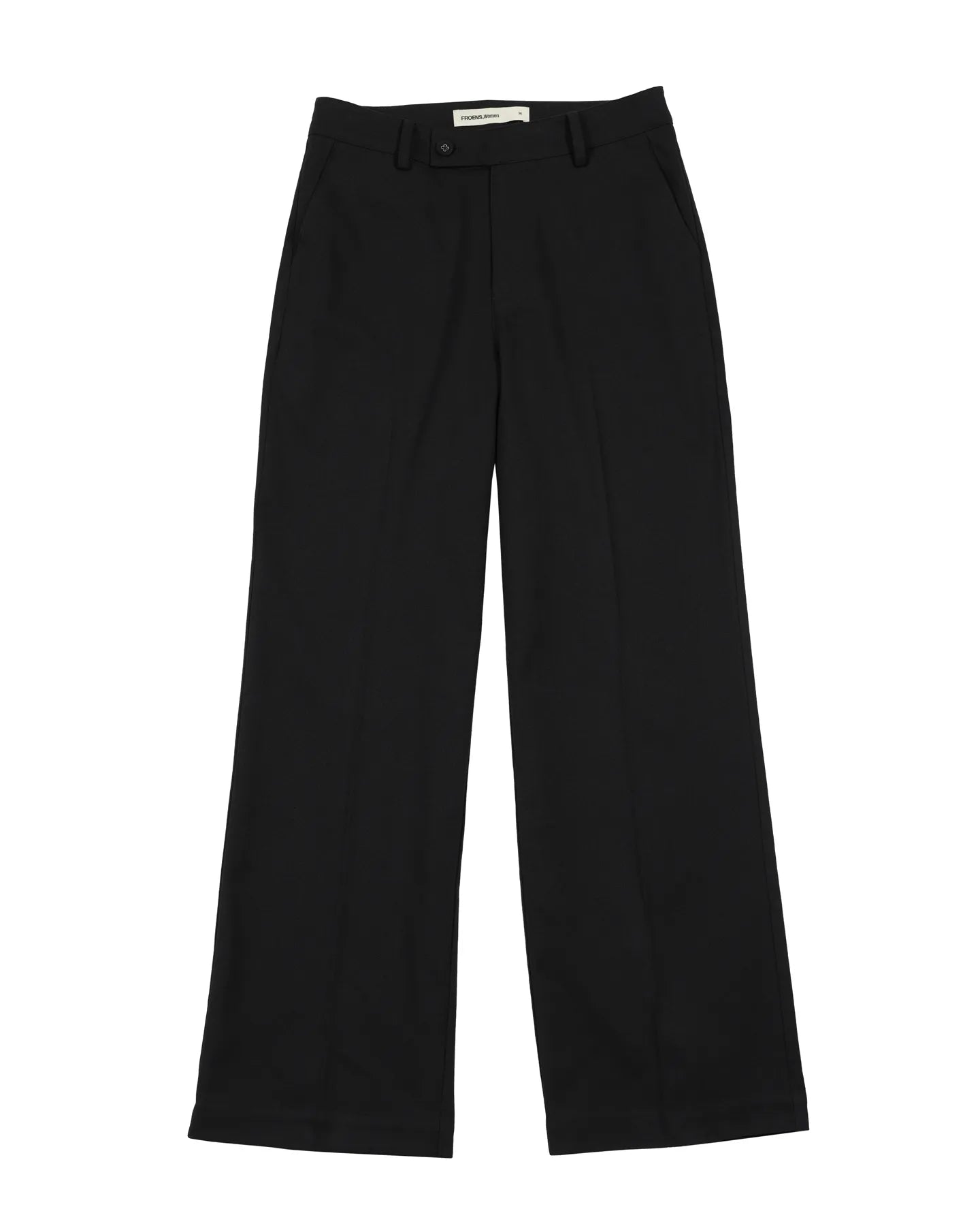 Pantalón mujer Moca negro - Poliéster reciclado - Frøens