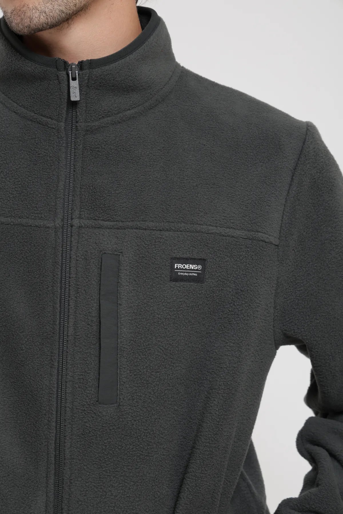 Polar hombre San Pedro grafito - Poliéster reciclado - Frøens