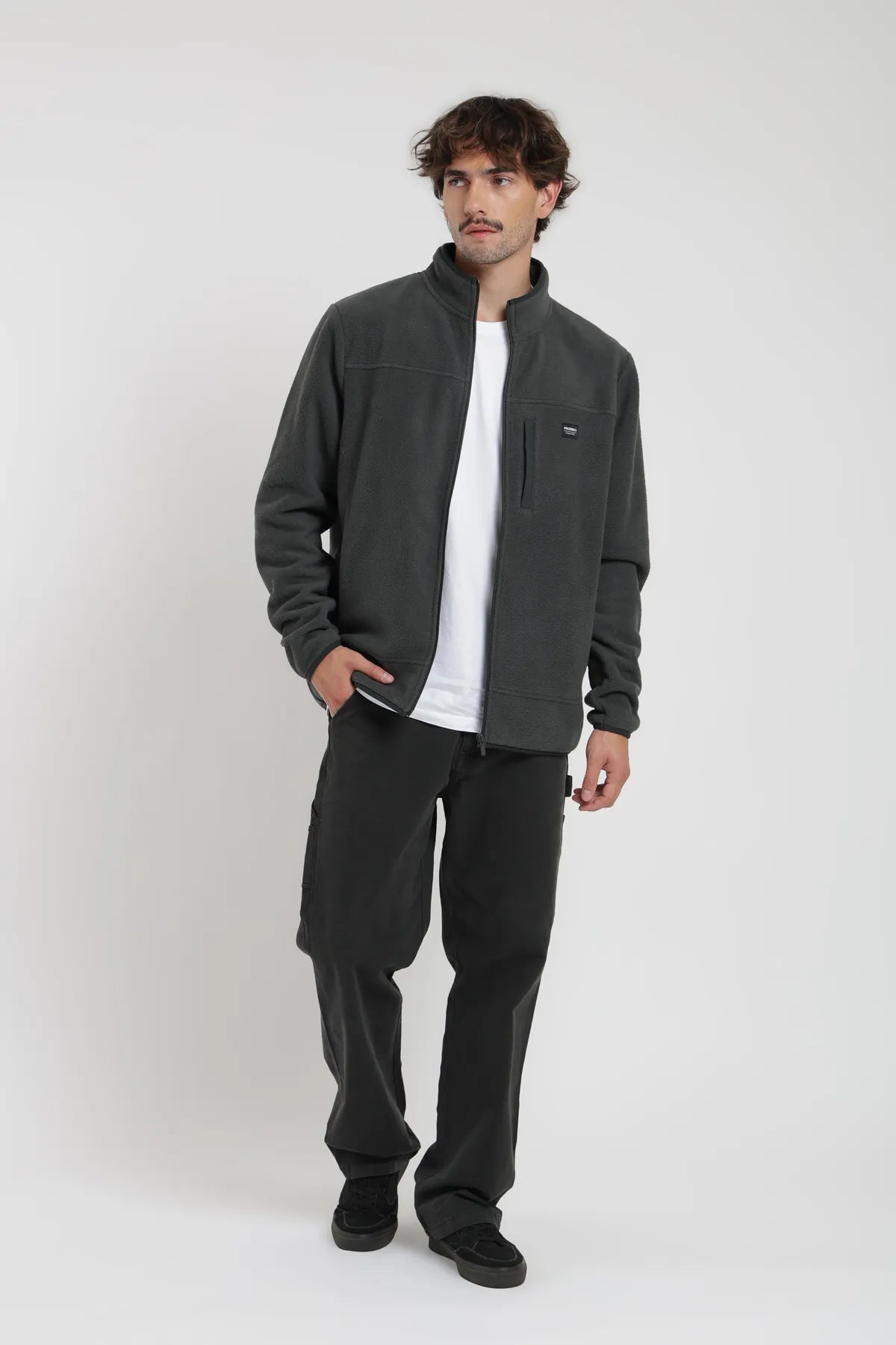 Polar hombre San Pedro grafito - Poliéster reciclado - Frøens