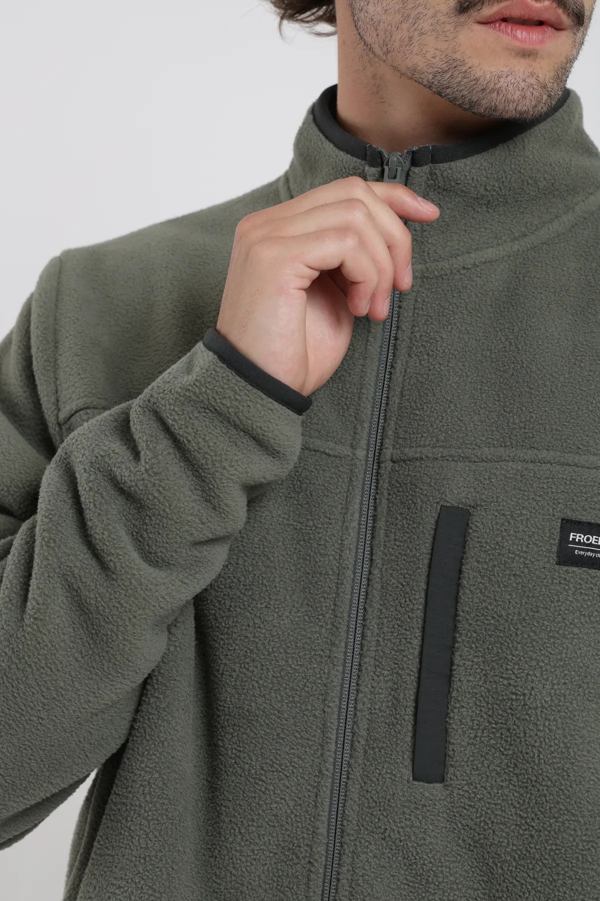 Polar hombre San Pedro verde - Poliéster reciclado - Frøens