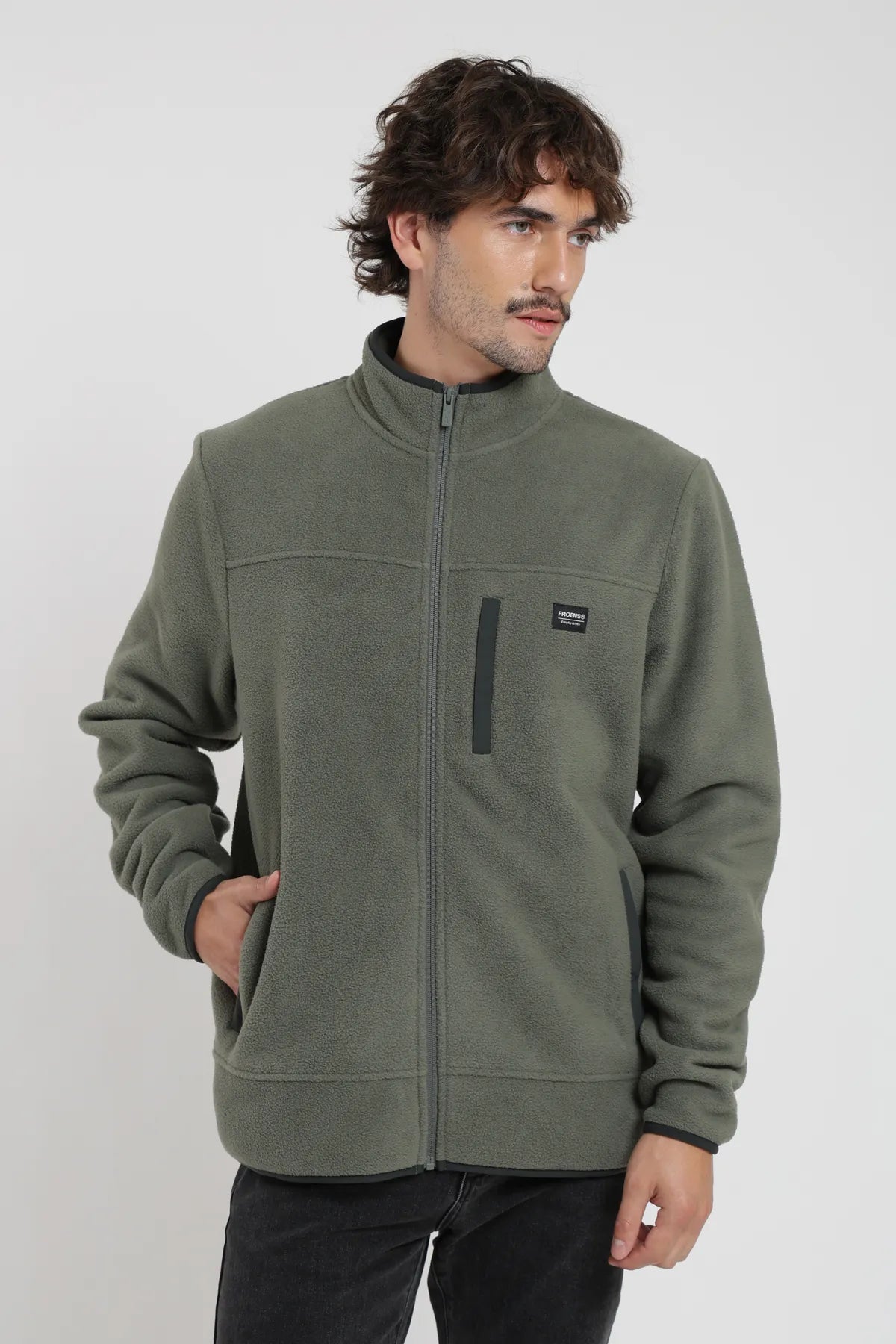 Polar hombre San Pedro verde - Poliéster reciclado - Frøens