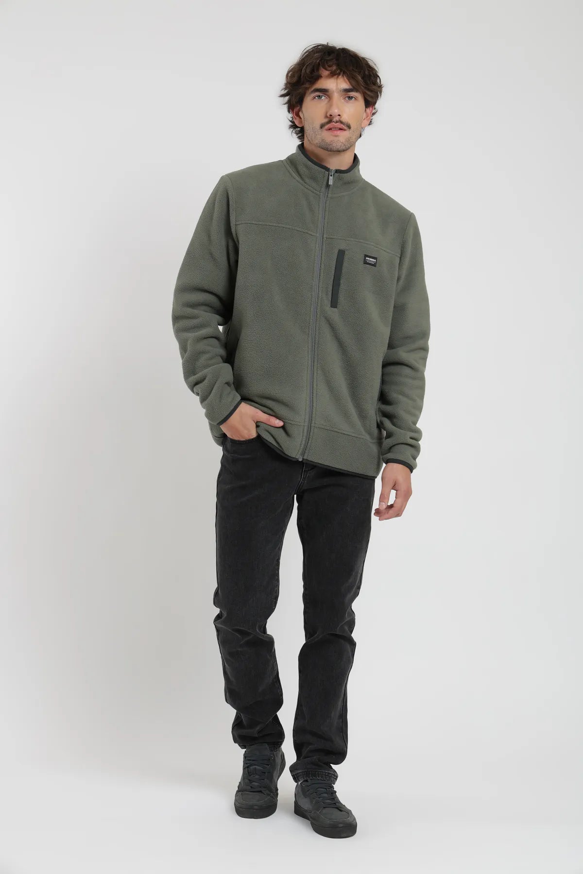 Polar hombre San Pedro verde - Poliéster reciclado - Frøens