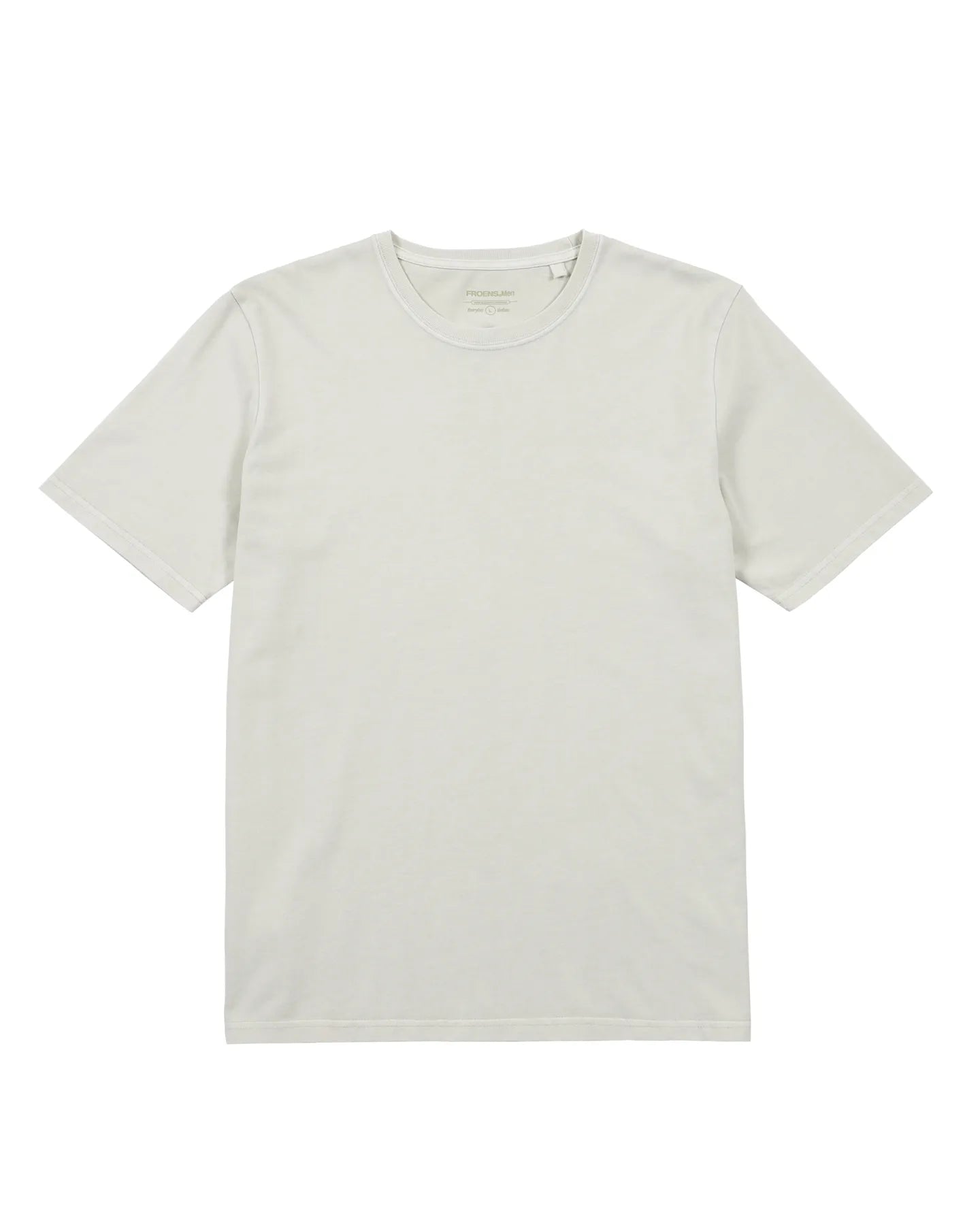 Polera manga corta hombre Plain Heavyweight beige - Algodón orgánico - Frøens