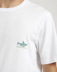 Polera manga corta hombre Pez blanco - Algodón orgánico - Frøens