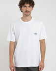 Polera manga corta hombre Pez blanco - Algodón orgánico - Frøens