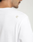 Polera manga corta hombre Plain blanco - Algodón orgánico - Frøens